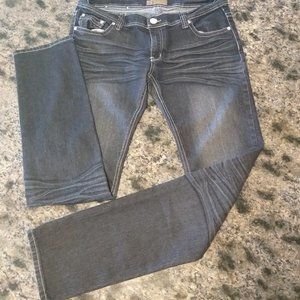 DARK  BB  BOOT CUT JEANS